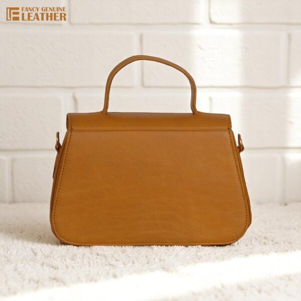 Stylish Genuine Leather Ladies Handbag - Image 2
