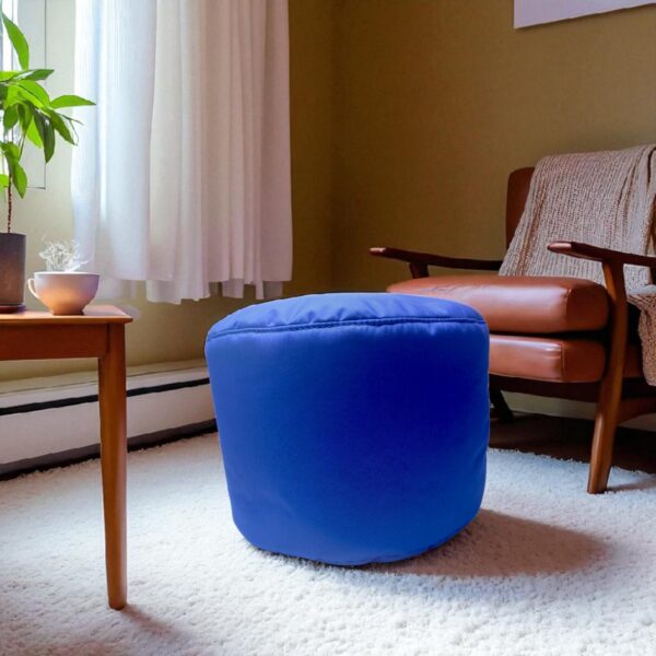 Ottoman pouf foot stool cover in premium parachute luxurious footrest, decor accent furniture