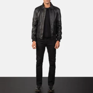 Beige Lambskin Leather Jacket For Men – Slim Fit Biker Style: Elevate Your Style With This Vintage-Inspired, Genuine Lambskin Leather Jacket.