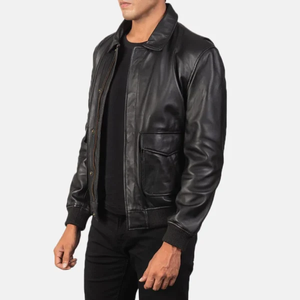 Beige Lambskin Leather Jacket For Men - Slim Fit Biker Style: Elevate Your Style With This Vintage-Inspired, Genuine Lambskin Leather Jacket.
