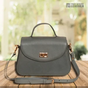 Elegant Genuine Leather Ladies Handbag
