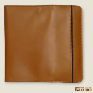 Classic Brown Leather Ladies’ Clutch – Stylish & Functional