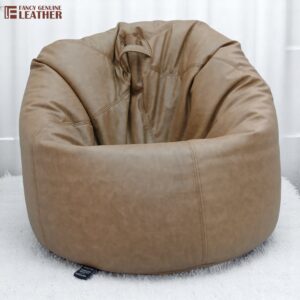 Leather Bean Bag Sofa Chair