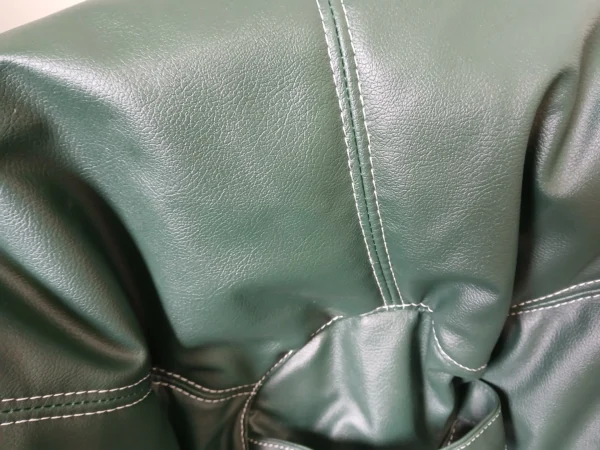 EcoLuxe Dark Green Drum Bean Bag Chair – Ultimate Comfort &Amp; Style - Image 3