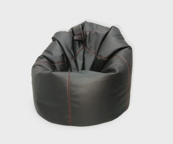 Relaxsit Puffy Leather Bean Bag - Image 2
