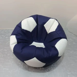 BEANS BAG FOOTBALL SHAPE IN SYNTHETIC LEATHER (MEDIUM SIZE)