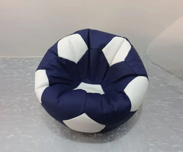 BEANS BAG FOOTBALL SHAPE IN SYNTHETIC LEATHER (MEDIUM SIZE)