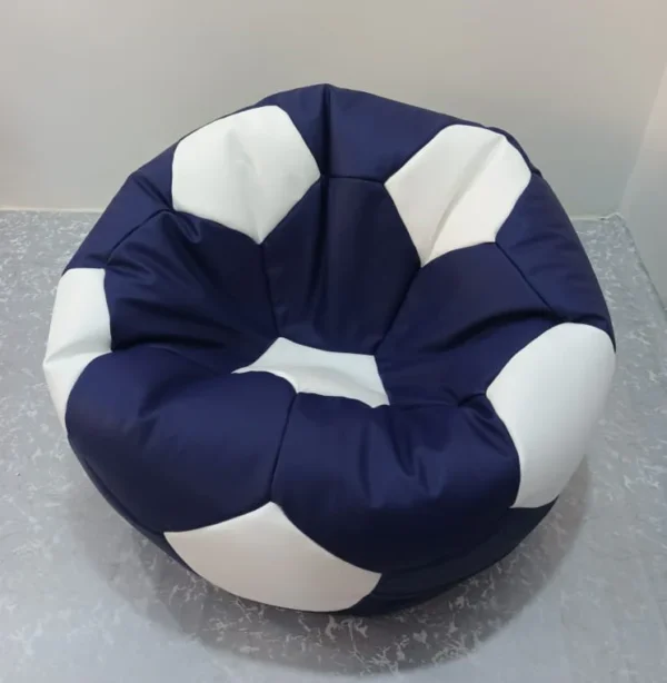 BEANS BAG FOOTBALL SHAPE IN SYNTHETIC LEATHER (MEDIUM SIZE) - Image 3