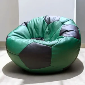 BEANS BAG FOOTBALL SHAPE IN SYNTHETIC LEATHER (MEDIUM SIZE)