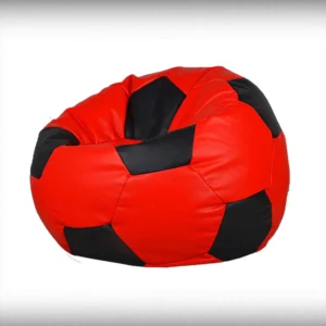 Foot Ball Style Comfortable Leather Bean Bag Sofa