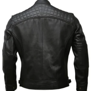 Men’s Genuine Leather Biker Jacket – Choose From Timeless Black Or Vintage Brown Distressed Lambskin Motorcycle Style