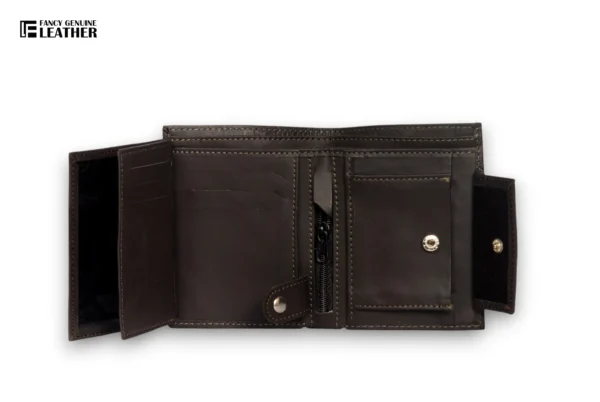 Luxury Black Crocodile-Textured Leather Gents Wallet Luxury Black Crocodile-Textured Leather Gents Wallet Luxury Black Crocodile-Textured Leather Gents Wallet Luxury Black Crocodile-Textured Leather Gents Wallet - Image 4