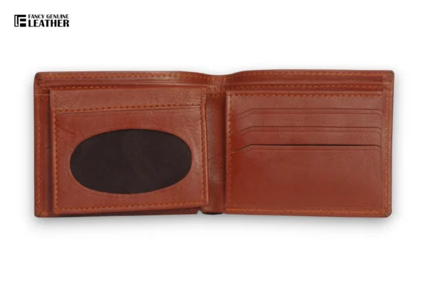 Premium Brown Leather Wallet – Classic & Durable - Image 4
