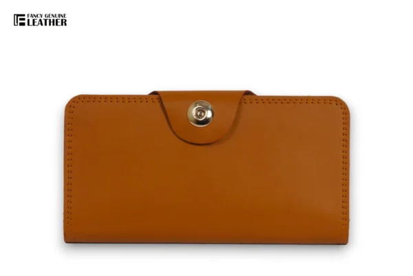 Mens Leather Long Wallet