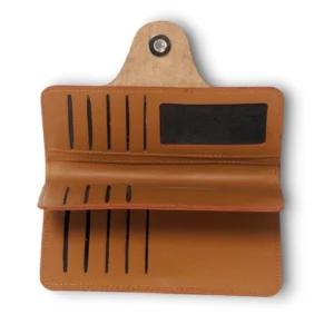 Mens Leather Long Wallet