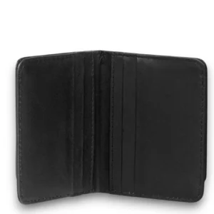 Sleek Black Genuine Leather Gents Wallet – Smart & Stylish