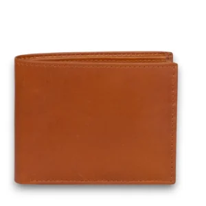 Premium Tan Brown Genuine Leather Gents Wallet