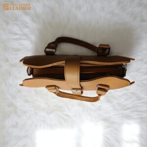 Timeless Elegance: Women’s Classic Genuine Leather Tote Bag