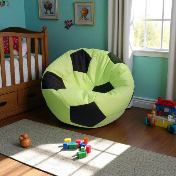 Multi-Color Football Soccer Bean Bag for Kids – Parachute Fabric, Fully Personalized, Free Shipping in Karachi - Image 5