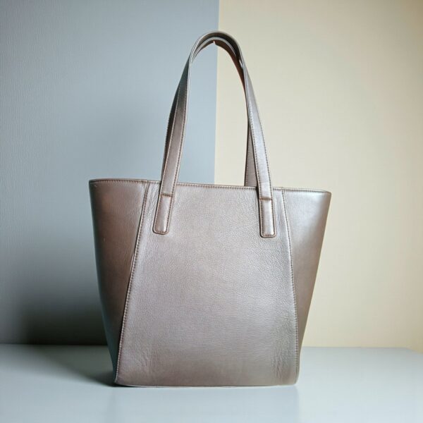 Genuine Leather Tote Bag for Women – Spacious Handbag with Multi Pockets | 6 Colors - Image 7
