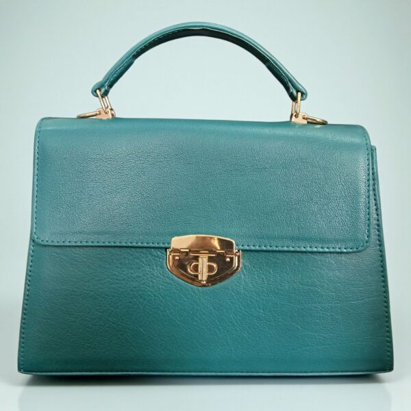 Genuine Leather Women’s Handbag – Multi Colors | 10x8x4 in | Free Karachi Shipping - Image 3
