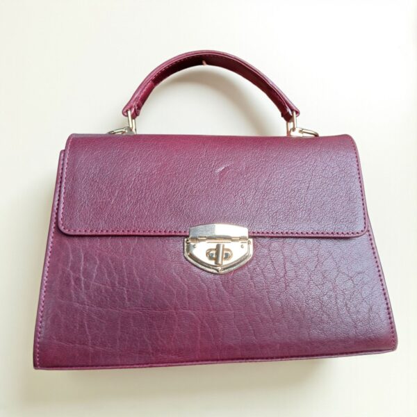 Genuine Leather Women’s Handbag – Multi Colors | 10x8x4 in | Free Karachi Shipping - Image 14
