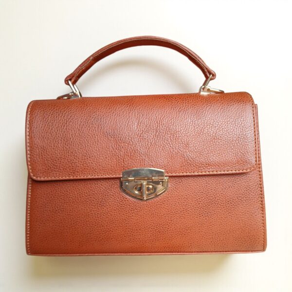 Genuine Leather Women’s Handbag – Multi Colors | 10x8x4 in | Free Karachi Shipping - Image 6