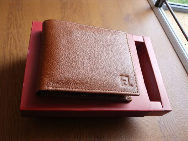 Men’s Genuine Leather Brown Wallet & Card Slots with photo pocket & Hidden Pockets Copy - Image 5