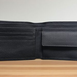 Men’s Genuine Leather Wallet with Coin Pocket, Card Slots & Hidden Pockets