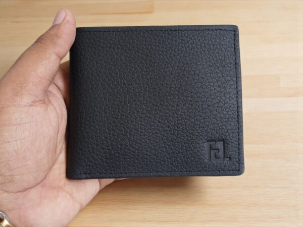 Men’s Genuine Leather Wallet with Coin Pocket, Card Slots & Hidden Pockets