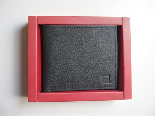 Men’s Genuine Leather Wallet with Coin Pocket, Card Slots & Hidden Pockets - Image 5